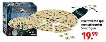 Nachtwacht spel monsterzoeker