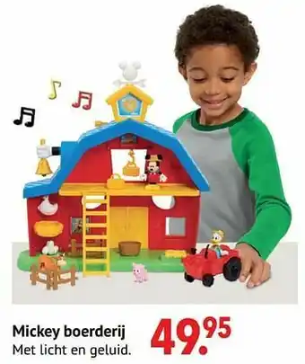 Freetime Mickey boerderij aanbieding