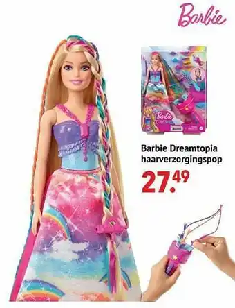 Barbie dreamtopia haarverzorgingspop