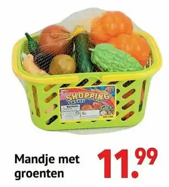 Mandje met groenten