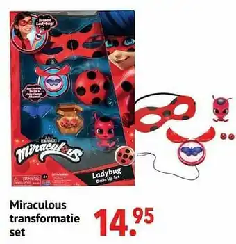 Freetime Miraculous transformatie set aanbieding