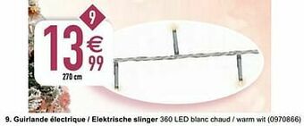 Cora Guirlande électrique - elektrische slinger aanbieding