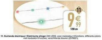 Cora Guirlande électrique - elektrische slinger aanbieding