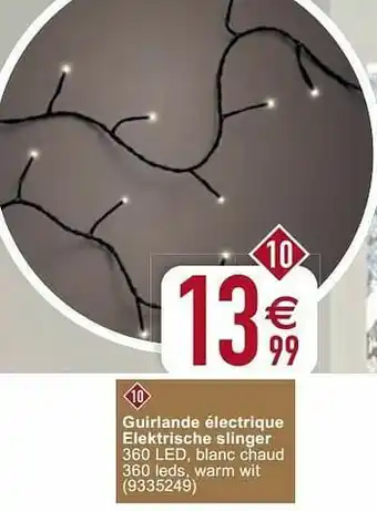 Cora Guirlande électrique elektrische slinger aanbieding