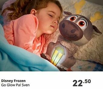 Baby & Tiener Disney frozen go glow pal sven aanbieding