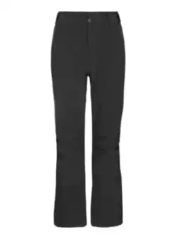 Decathlon W Lole Softshell Pant - Broek - 290 true black - dames - Pisteskiën aanbieding