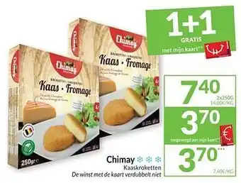 Chimay kaaskroketten de winst met de kaart verdubbelt niet 250g