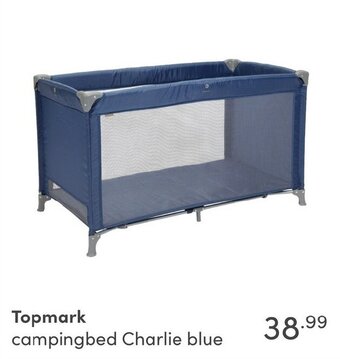 Baby & Tiener Topmark campingbed Charlie blue aanbieding