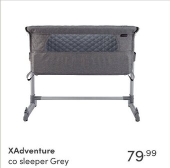 Baby & Tiener XAdventure co sleeper Grey aanbieding