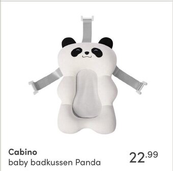 Baby & Tiener Cabino baby badkussen Panda aanbieding