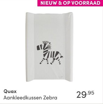 Quax Aankleedkussen Zebra