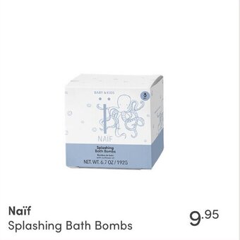 Baby & Tiener Naif Splashing Bath Bombs aanbieding