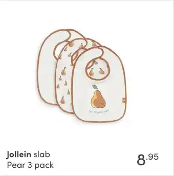 Baby & Tiener Jollein slab Pear 3 pack aanbieding
