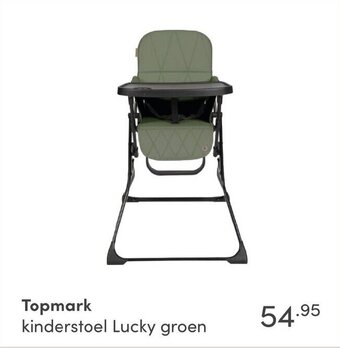 Baby & Tiener Topmark kinderstoel Lucky groen aanbieding