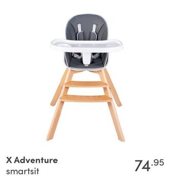 Baby & Tiener X Adventure smartsit aanbieding