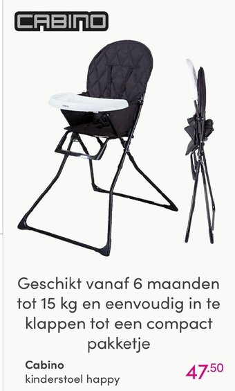 Baby & Tiener Cabino kinderstoel happy aanbieding
