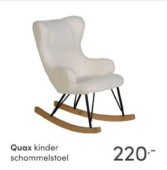 Baby & Tiener Quax kinder schommelstoel aanbieding