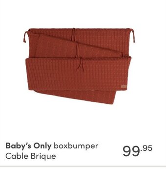 Baby & Tiener Baby's Only aanbieding