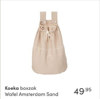 Baby & Tiener Koeka boxzak Wafel Amsterdam Sand aanbieding