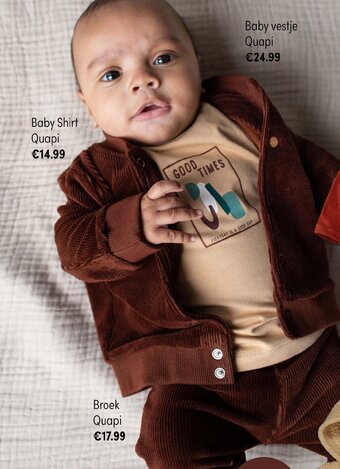 Baby & Tiener Baby vestje Quapi aanbieding