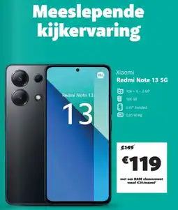 Base Xiaomi Redmi Note 13 5G aanbieding
