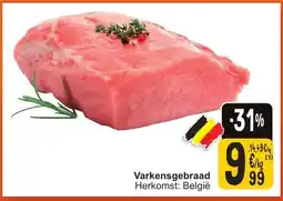 Cora Varkensgebraad aanbieding