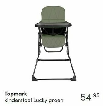 Baby & Tiener Topmark kinderstoel lucky groen aanbieding