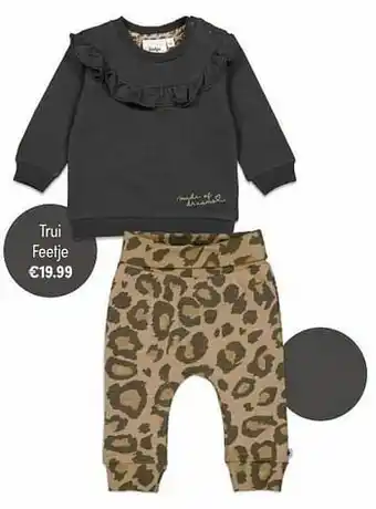 Baby & Tiener Trui feetje aanbieding
