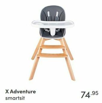 Baby & Tiener X adventure smartsit aanbieding