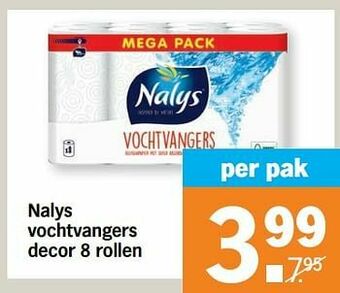 Albert Heijn Nalys vochtvangers decor aanbieding