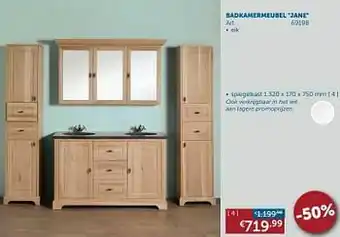 Zelfbouwmarkt Badkamermeubel jane spiegelkast aanbieding
