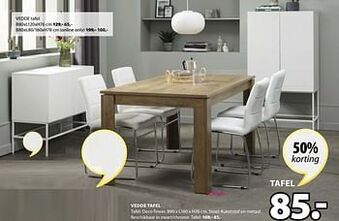 Vedde tafel