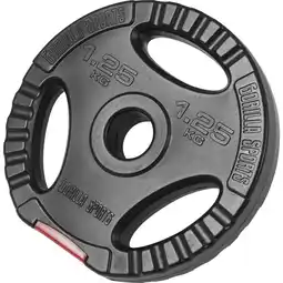 Decathlon Gewichtsschijf - Halterschijf - 10 kg - Gripper Kunststof - 30 mm aanbieding