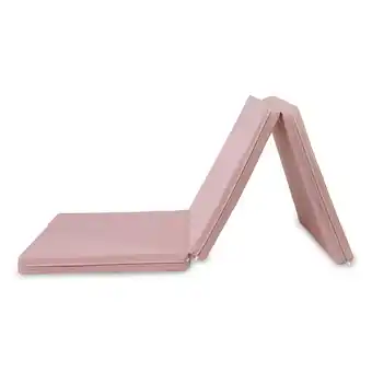 Decathlon Gymnastiekmat 210 x 100 x 8 cm, geel/zwart, opvouwbaar aanbieding