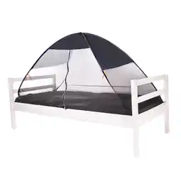 Decathlon Luxe Bedtent Klamboe - Pop Up - 200x90cm - Grijs aanbieding