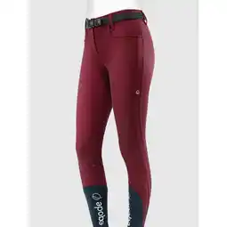 Decathlon Paardrijden - Unisex - Cherry - -women's Knee Grip Breeches Delma aanbieding