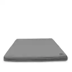 Decathlon Sportmat 200 x 100 x 8 cm Fitness grijs/zwart zachte vloermat Jeflex aanbieding