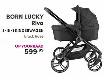 Baby & Tiener Born lucky riva 3-in-1 kinderwagen aanbieding