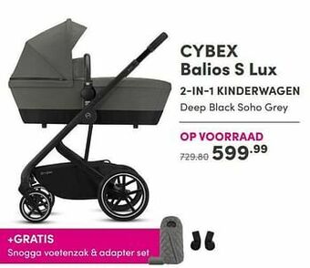 Baby & Tiener Cybex balios s lux 2-in-1 kinderwagen aanbieding