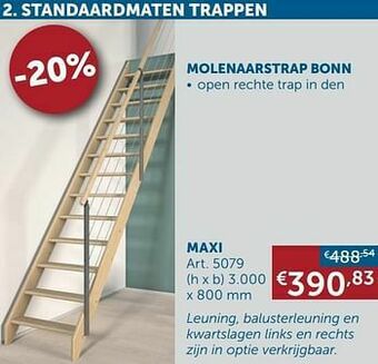 Zelfbouwmarkt Molenaarstrap bonn maxi aanbieding
