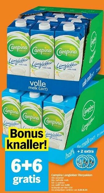 Albert Heijn Halfvolle melk aanbieding