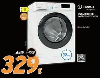 Krëfel Indesit wasmachine bwebe 91485x wk n aanbieding
