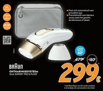 Krëfel Braun ontharingssysteem silk-expert pro 5 pl5117 aanbieding