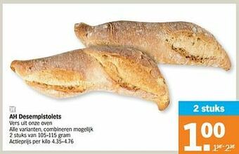 Albert Heijn Ah desempistolets aanbieding