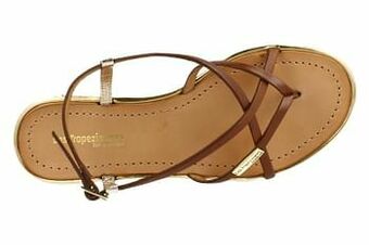 Berca Shoes Les Tropeziennes Sandaal Dames Hirondel - Cognac aanbieding