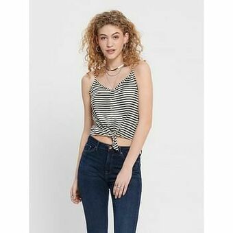 Only Topje Glitter Top Dancer Cannes - Beige