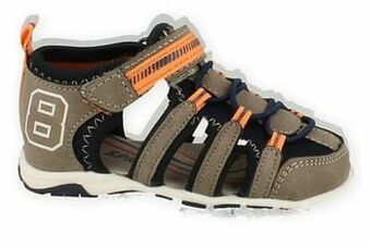 Berca Shoes Sprox Sandaal Jongens Maat 20/25 - Taupe aanbieding