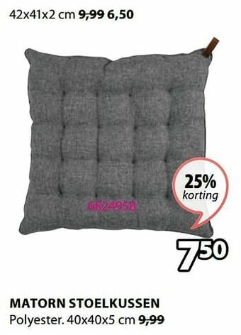 Jysk Matorn stoelkussen aanbieding
