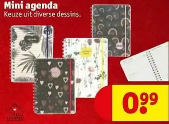 Kruidvat Mini agenda aanbieding