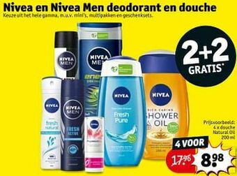 Kruidvat Douche natural oil aanbieding